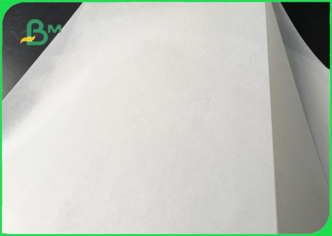 Βαθμός τροφίμων Glassine ρόλων 17GSM τεράστιο άσπρο & χρωματισμένο έγγραφο για την εκτύπωση ετικετών