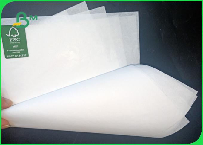 50gsm καθαρό καφετί/άσπρο χρώμα χαρτιού MG Κραφτ ξύλινου πολτού για τη συσκευασία τροφίμων