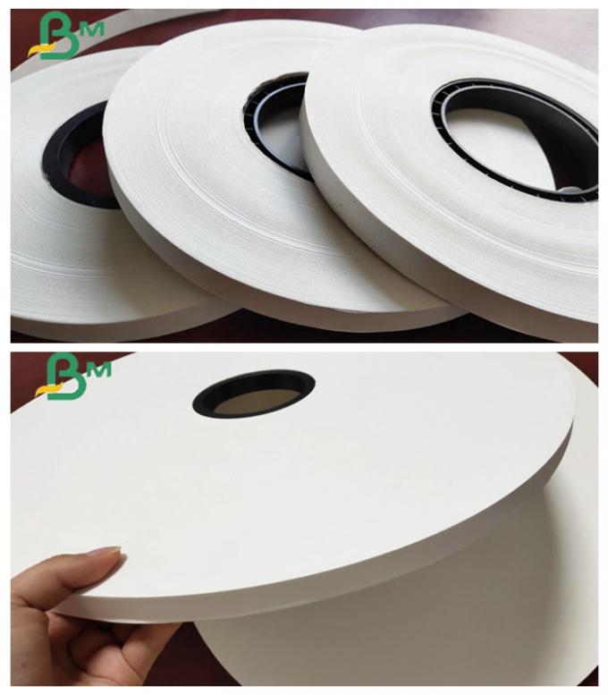 Άσπρο πλάτος 22mm 24mm 25mm εγγράφου τυλίγματος αχύρου κατανάλωσης χρώματος αδιάβροχο