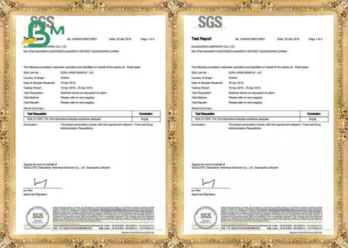 το χρώμα εγγράφου 28gr 60gr Slitted τύπωσε το FSC & SGS για το άσπρο άχυρο εγγράφου βαθμού τροφίμων