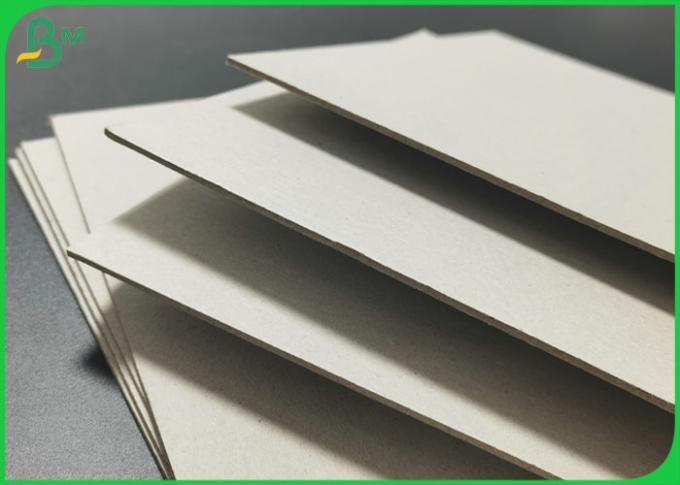 Εύρωστα 1.2mm παχιά γκρίζα γραφικά φύλλα πινάκων χαρτιού πολτού πινάκων ανακυκλωμένα 750gram