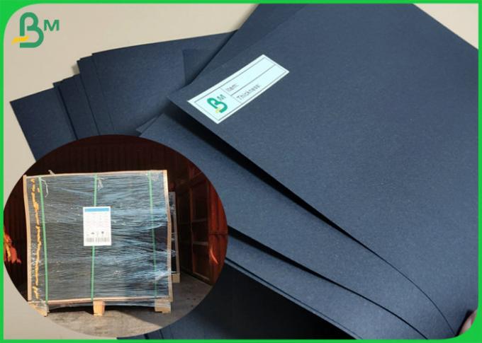 Ανακυκλώσιμα 250gsm 300gsm φύλλα πινάκων εγγράφου μεταλλινών μαύρα για τη συσκευασία δώρων