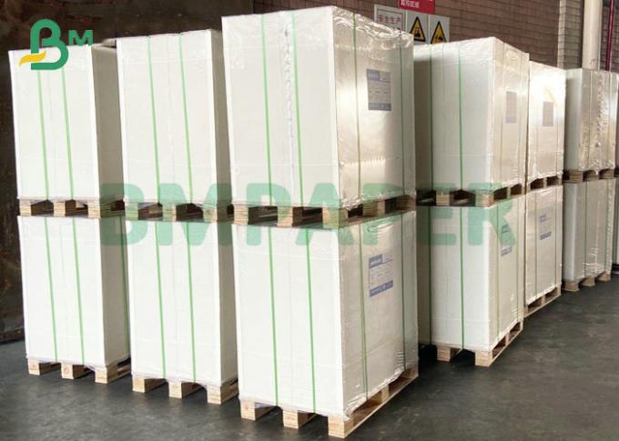 350gsm εκτυπώσιμο άσπρο ντυμένο πίσω έγγραφο της Kraft για το κιβώτιο συσκευασίας τροφίμων υψηλών σημείων