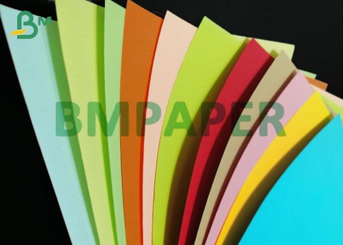 8.5 * πολύχρωμο διαθέσιμο χωρίς επίστρωση έγγραφο 80g χρώματος εγγράφου DIY 11inches στο φύλλο