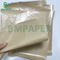 35 + 10 GSM Brown Greaseproof Fry Food Bags PE επικαλυμμένο βιοτεχνικό χαρτί