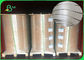 Εγκεκριμένο FSC ντυμένο PE καφετί Kraft έγγραφο 30-350gsm αντι - καταλάβετε 50/100mm στις σπείρες