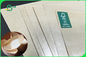 PE που ντύνει το άσπρο &amp; καφετί έγγραφο της Kraft για τη σακούλα 1150mm 1300mm αποθήκευσης τροφίμων