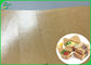 250g φυσικός τροφίμων ρόλος εγγράφου της Kraft βαθμού καφετής για το πλαίσιο 70cm X 100cm σαλάτας