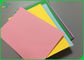 Ρόδινο πράσινο κίτρινο χρωματισμένο φύλλο 200gsm 230gsm εγγράφου δεσμών για την κανονική εκτύπωση