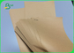 90gsm αλεύκαντη τέχνη η χωρίς επίστρωση καφετιά Kraft που συσκευάζει το έγγραφο για τις τσάντες λαβών