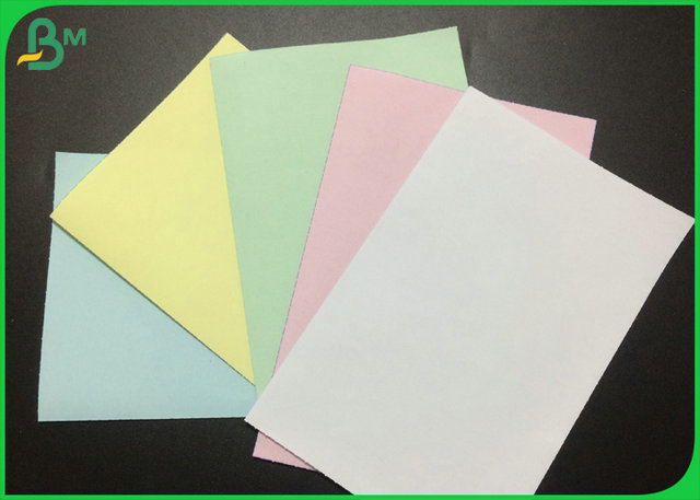 100% παρθένο ξύλινου πολτού διαφορετικό χαρτί αντιγράφων χρώματος χωρίς άνθρακα για τη γενική εκτύπωση