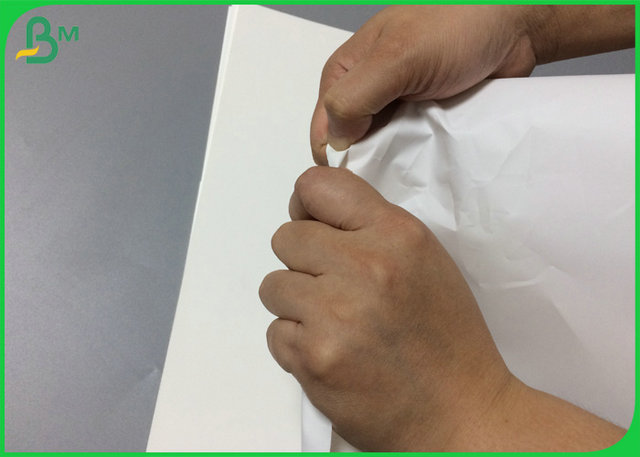 Αδιάβροχο άσπρο συνθετικό έγγραφο χρώματος 100um PET με τη συσκευασία μεγέθους A4
