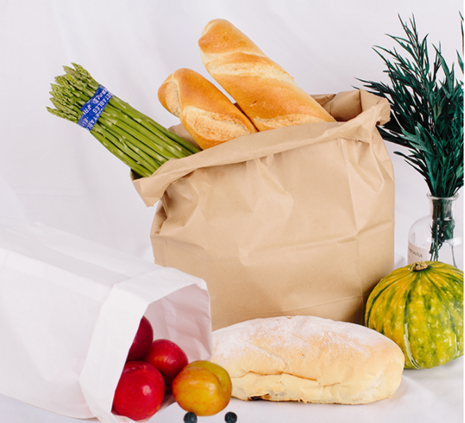 το καφετί έγγραφο 24inch 30inch 40gr 50gr 60gr έντυσε το PE 1 πλευρά για τις τσάντες εγγράφου τροφίμων