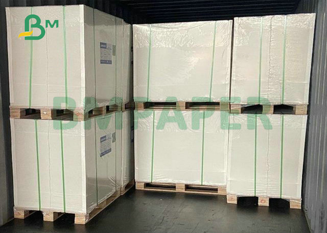 Υψηλή λευκότητα 71cm έγγραφο εξελίκτρων 280gsm 300gsm Bluecore C2S πλάτους 72cm για τις κάρτες παιχνιδιού