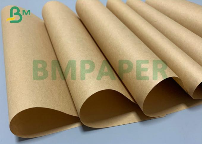Καφετής Kraft ρόλος χαρτιού ξύλινου πολτού 100gsm 120gsm για την κατασκευή της τσάντας