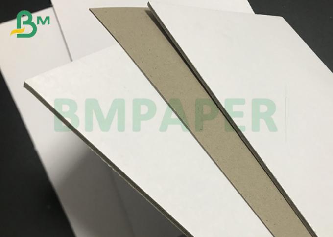 Ανακυκλωμένος πολτός 1.5mm 2mm παχύ 1S 2S φύλλο χαρτονιού στρώματος εκτυπώσιμο στερεό