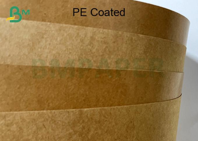 Πετρέλαιο και υγρασία - ντυμένο έγγραφο της Kraft απόδειξης PE για τα κιβώτια συσκευασίας τροφίμων