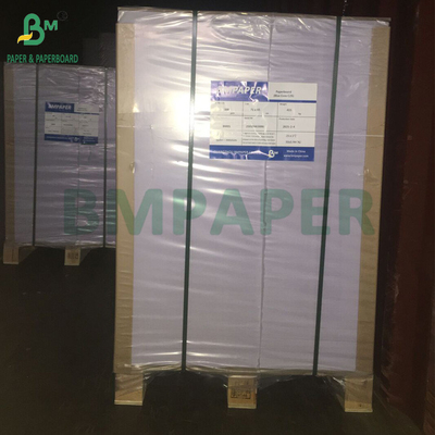300gm 320gm Blue Core C2S Χαρτί για κάρτες 71 x 65cm Υψηλή ομαλότητα