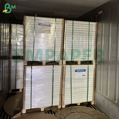 12 x 18 ιντσών 300gsm 350gsm Επικαλυμμένο 1 Όψη Λευκό Χαρτόνι Εξωφύλλου για Εκτύπωση Όφσετ