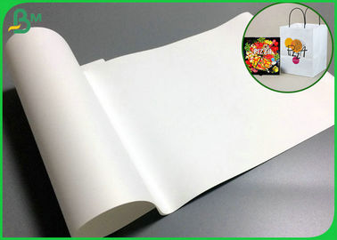 90Gr βιο - λιπασματοποιήσιμα καθαρά λευκαμένα τεράστια εξέλικτρα εγγράφου της Kraft για τις τσάντες εγγράφου