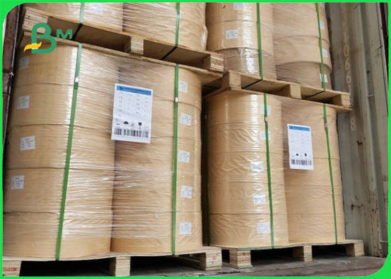 λιπασματοποιήσιμο Kraft έγγραφο 60gsm 120gsm για τη ασφάλεια των τροφίμων 13.5MM 14MM 15MM αχύρου