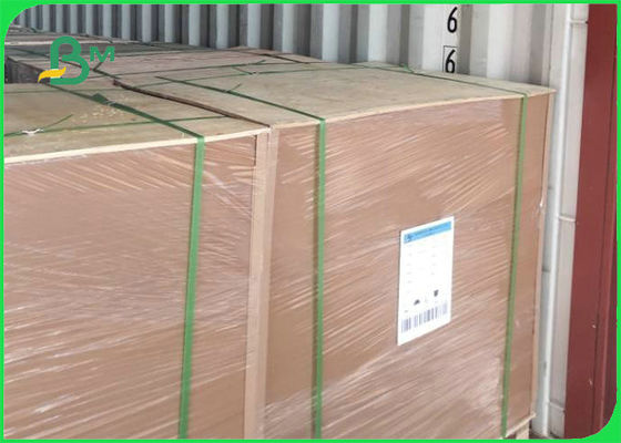 Βαθμός τροφίμων καφετί ανακυκλώσιμο έγγραφο PE 300gsm + 15g για τα κιβώτια πρόχειρων φαγητών αδιάβροχα