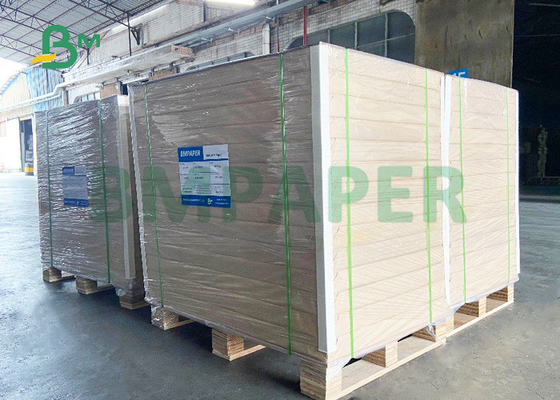 Απόδειξη 90gsm 450gsm ντυμένη η PE Kraft Linerboard πετρελαίου για το κιβώτιο χάμπουργκερ