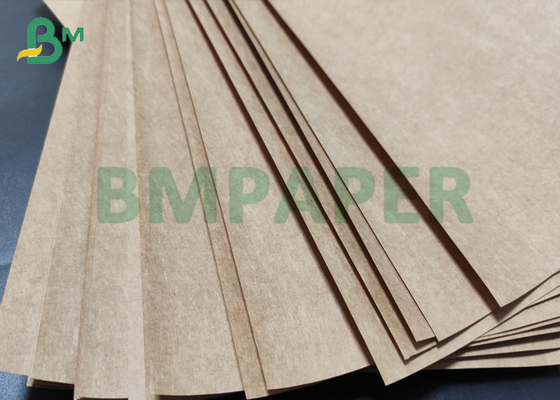 σκοτεινό καφετί έγγραφο 80gsm 90gsm της Kraft σάκων εγγράφου τσαντών αλευριού 20kg 25kg