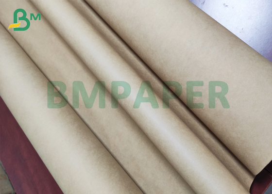 σκοτεινό καφετί έγγραφο 80gsm 90gsm της Kraft σάκων εγγράφου τσαντών αλευριού 20kg 25kg