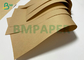 Καφετής Kraft ρόλος χαρτιού ξύλινου πολτού 100gsm 120gsm για την κατασκευή της τσάντας