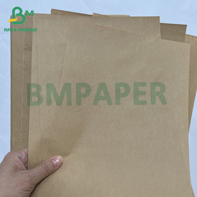 Υψηλή αντοχή Καλό επεκτάσιμο 70 90 GSM Καφέ χαρτί Kraft Αντοχή σε εκρήξεις