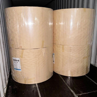 Ελαφριά προσαρμόσιμη εκτύπωση 28 GSM θερμική σφραγίδα άχυρο οδοντόκουμπα χαρτί περιτύλιξης
