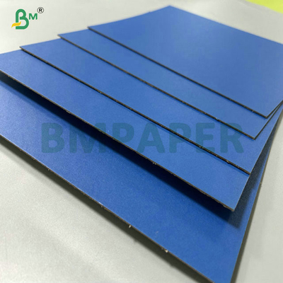 640 x 900mm 1mm 2mm Ανακυκλωμένο μπλε χαρτόνι Γκρι πίσω για χαρτόνια
