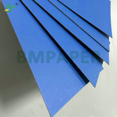 640 x 900mm 1mm 2mm Ανακυκλωμένο μπλε χαρτόνι Γκρι πίσω για χαρτόνια