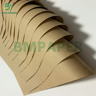 Χάρτινο καφέ Kraft χωρίς επίστρωση 70gm75gm Για τσιμέντο Τάσα συσκευασίας Εκτυπώσιμο εξωτερικό στρώμα