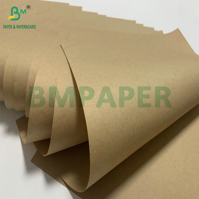 Χάρτινο καφέ Kraft χωρίς επίστρωση 70gm75gm Για τσιμέντο Τάσα συσκευασίας Εκτυπώσιμο εξωτερικό στρώμα