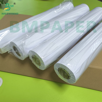 Χάρτινο σχεδιαστή μελάνης 30 X 150 CAD Χάρτινο ρόλο 80gm Για μελάνη ευρείας μορφής