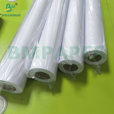 Χάρτινο σχεδιαστή μελάνης 30 X 150 CAD Χάρτινο ρόλο 80gm Για μελάνη ευρείας μορφής