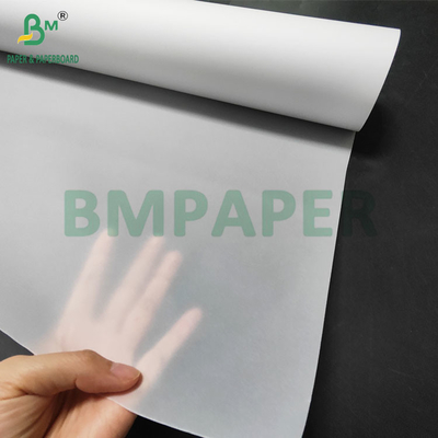 83gsm 93gsm Διαφανές χαρτί μελανιού για σκίτσα 914mm x 50m