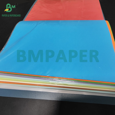 110gm 150gm Χρωματιστό χαρτί Bristol για χειροτεχνία 700 x 1000mm Καλή εκτυπωσιμότητα