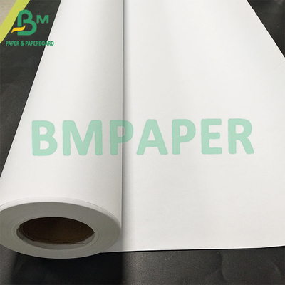 20LB λευκό μη επικαλυμμένο χαρτί CAD για μηχανική 24&quot;*150ft ρολά