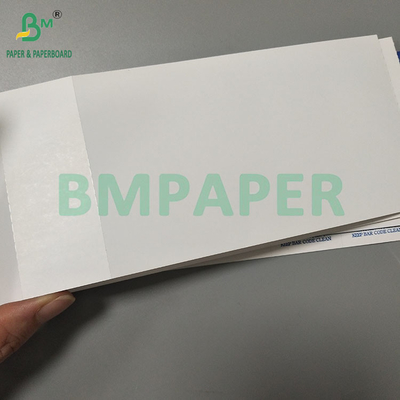175GSM λευκή κενή κάρτα θερμικό χαρτί διπλή πλάγια εκτύπωση για κάρτα επιβίβασης
