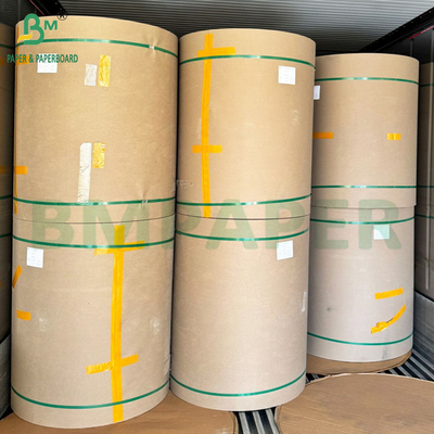 300gm - 450gm Στερεό άπλευρο χαρτόνι Kraft για σωλήνες και πυρήνες