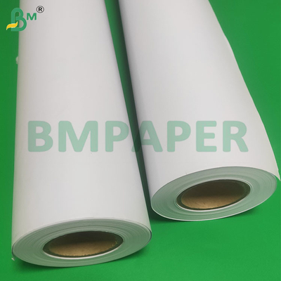 Μεγάλη απορρόφηση μελάνης 80GSM 610*150m CAD Plotter Paper Rolls