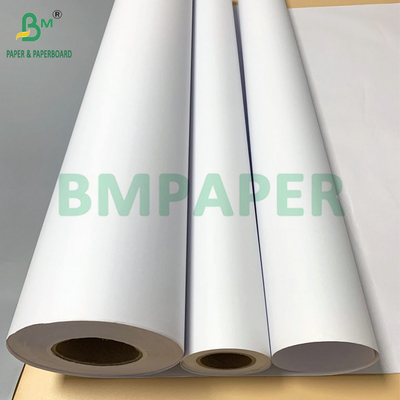 32lb 35lb φωτεινότητα Wide Format CAD Bond Roll 24' 36' x 100'