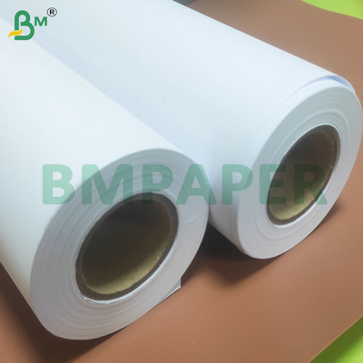 80 GSM Υψηλής ακρίβειας Αντι-Κουρλ CAD Σχεδιαστής Χαρτιού Ρολ 614mm πλάτος