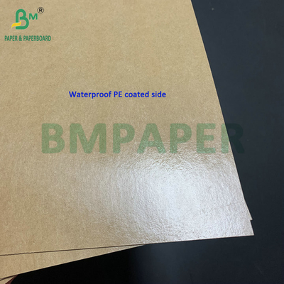 Αδιάβροχο 15g PE Επιχρισμένο 250g 270g Kraft χαρτόνι για κουτί φαγητού takeaway