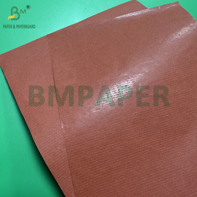 50g Χρωματιστό Ρολ Kraft Paper με ρίγες, ομαλή από μία πλευρά Κίτρινο Κόκκινο