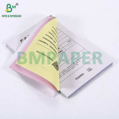 55gm 75gm CB CFB CF Carbonless NCR Χαρτί Μαύρη εικόνα Εκτεταμένα φύλλα 57x87cm