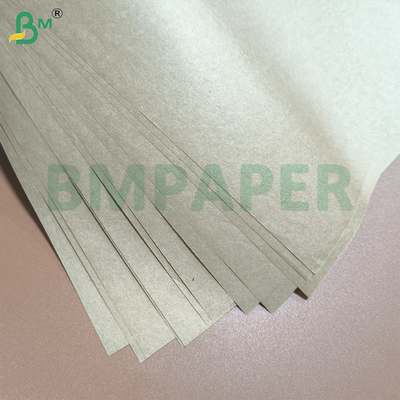 35grs Λευκό & Καφέ MG Kraft Paper Roll 60cm Λάμψη σε μία πλευρά